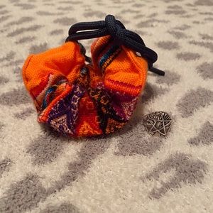boho Scrunchie & bracelet with a unique ring
